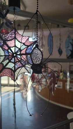 Jenna's SpiderWeb Spinner with Spider